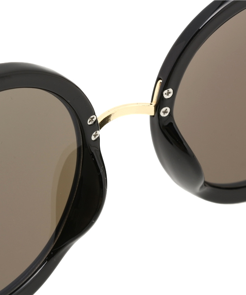 WEGO(ウィゴー)の「WEGO/ラウンドミラーサングラス(サングラス・メンズ・ブラック/ブラウン系その他・FREE)」の10枚目の写真