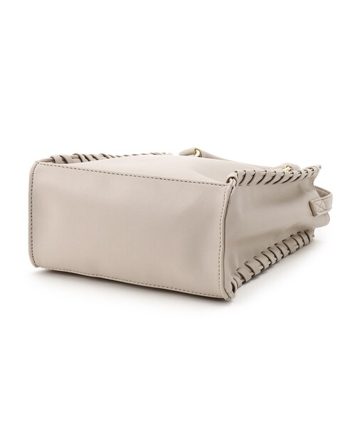 DRESKIP（ドレスキップ）の「◆かがりスクエアショルダーバッグ（ショルダーバッグ・レディース・グレー/アイボリー/グリーン・00）」の19枚目の写真