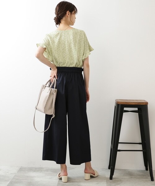 DRESKIP（ドレスキップ）の「◆かがりスクエアショルダーバッグ（ショルダーバッグ・レディース・グレー/アイボリー/グリーン・00）」の10枚目の写真