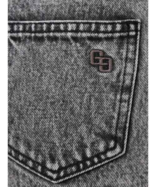 GYDA（ジェイダ）の「ハイウエスト ZIPスリット ケミカルデニムスカート（デニムスカート・レディース・ライトブルー/ブラック・SMALL/MEDIUM）」の21枚目の写真