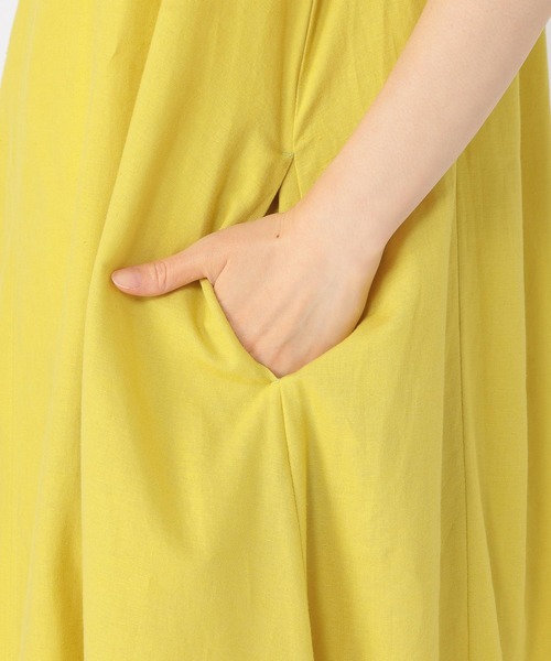 studio CLIP(スタディオクリップ)の「【WEB限定】カラフルごきげんワンピース夏(ワンピース・レディース・ブラック/ブラウン/カーキ/ブルー/イエロー・FREE/PF/TF)」の16枚目の写真