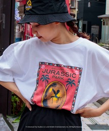 GLOSTER | 【JURASSIC WORLD/ジュラシック・ワールド】プリントTシャツ レトログラフィック(Tシャツ/カットソー)