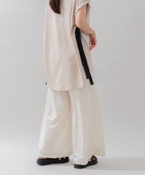 Paradise Picnic(パラダイスピクニック)の「裾釦カラーパンツ(その他パンツ・レディース・ブラック/アイボリー/ブルー・FREE)」の15枚目の写真