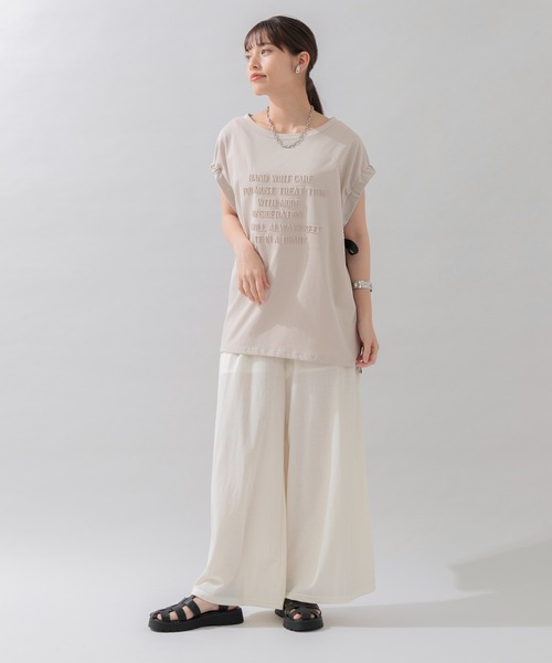 Paradise Picnic(パラダイスピクニック)の「裾釦カラーパンツ(その他パンツ・レディース・ブラック/アイボリー/ブルー・FREE)」の13枚目の写真