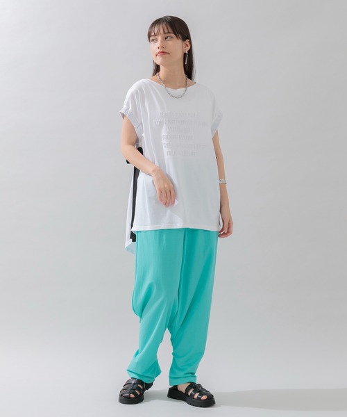 Paradise Picnic(パラダイスピクニック)の「裾釦カラーパンツ(その他パンツ・レディース・ブラック/アイボリー/ブルー・FREE)」の19枚目の写真