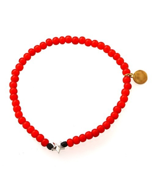 amp japan（アンプジャパン）の「【別注】ZOZO限定「amp japan/アンプジャパン」ビーズアンクレット（アンクレット・メンズ・レッド/ブラック/ブルー・FREE）」の7枚目の写真