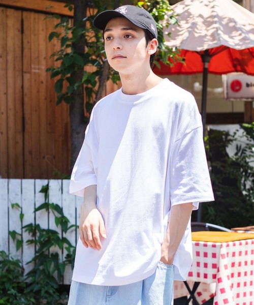 WEGO（ウィゴー）の「WEGO/USAコットンBIGT（Tシャツ/カットソー・メンズ・ホワイト/ブラック・MEDIUM/LARGE）」の6枚目の写真