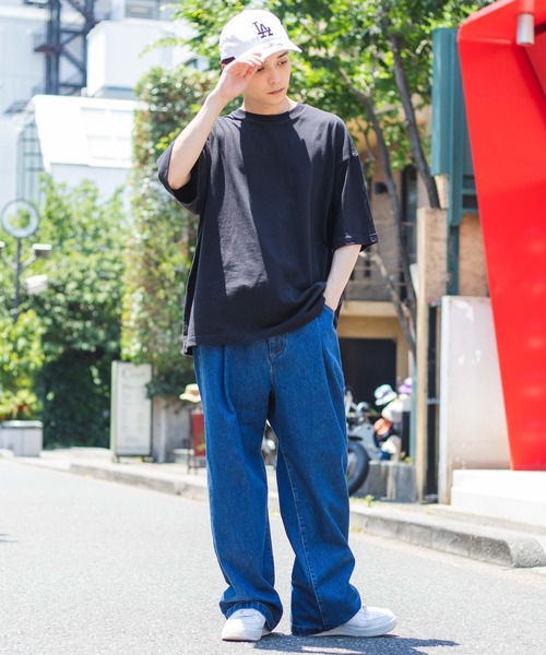 WEGO（ウィゴー）の「WEGO/USAコットンBIGT（Tシャツ/カットソー・メンズ・ホワイト/ブラック・MEDIUM/LARGE）」の9枚目の写真