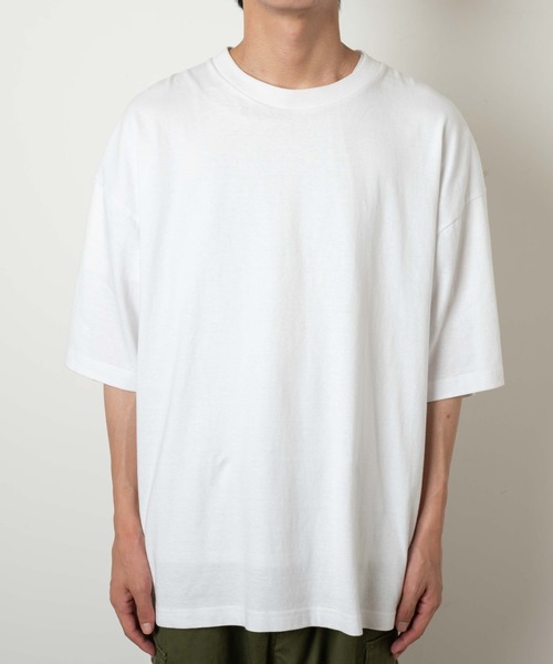 WEGO（ウィゴー）の「WEGO/USAコットンBIGT（Tシャツ/カットソー・メンズ・ホワイト/ブラック・MEDIUM/LARGE）」の21枚目の写真