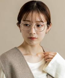 SMELLY | シンプルラウンドダテメガネ(メガネ)