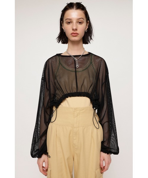 SLY（スライ）の「ATHLETIC MESH ARM TOPS アスレチック