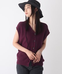 OPAQUE.CLIP | コットンニットジレ【WEB限定カラー】(ベスト)