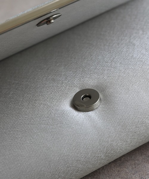 PourVous（プールヴー）の「カシュクールラメバッグ 結婚式 同窓会 オケージョン 二次会（クラッチバッグ・レディース・ブラック/シルバー/ゴールド・FREE）」の9枚目の写真