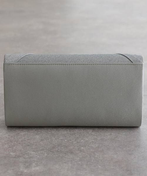 PourVous（プールヴー）の「カシュクールラメバッグ 結婚式 同窓会 オケージョン 二次会（クラッチバッグ・レディース・ブラック/シルバー/ゴールド・FREE）」の8枚目の写真