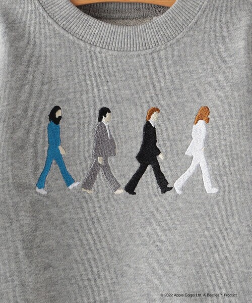 SHIPS（シップス）の「SHIPS KIDS:80～90cm / ＜家族おそろい＞【THE BEATLES（ザ・ビートルズ）】スウェット（Tシャツ/カットソー・キッズ・ベージュ/ネイビー/イエロー系その他2/グレー・90/80）」の10枚目の写真