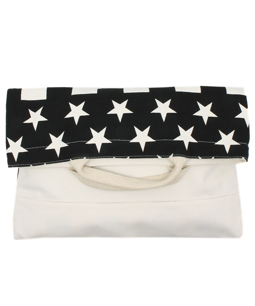 WEGO(ウィゴー)の「WEGO/USフラッグクラッチバッグ(クラッチバッグ・メンズ・ブラック・FREE)」の1枚目の写真