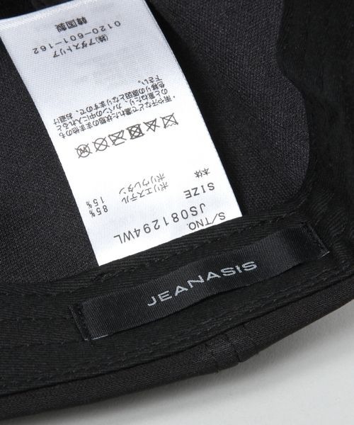 JEANASIS（ジーナシス）の「ロゴツイルキャップ/163305（キャップ・レディース・ブラック/ベージュ/ネイビー・FREE）」の11枚目の写真