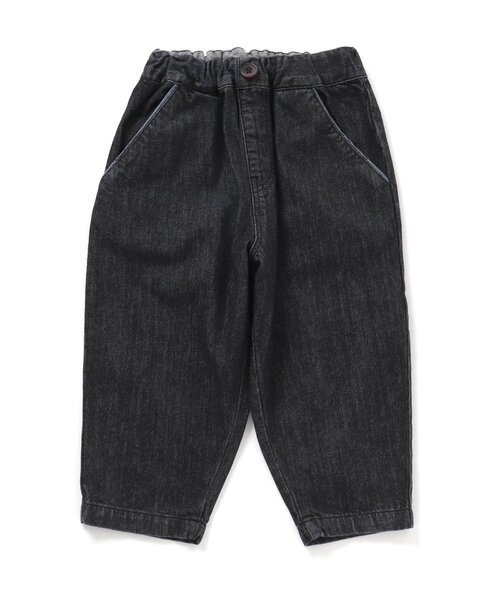 apres les cours(アプレレクール)の「チェック・デニムテーパードパンツ(その他パンツ・キッズ・ブラック/チェック・100/130/120/110/90/80)」の5枚目の写真