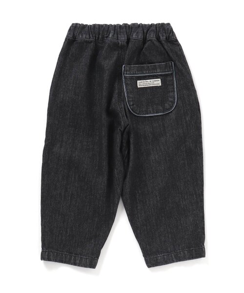 apres les cours(アプレレクール)の「チェック・デニムテーパードパンツ(その他パンツ・キッズ・ブラック/チェック・100/130/120/110/90/80)」の6枚目の写真