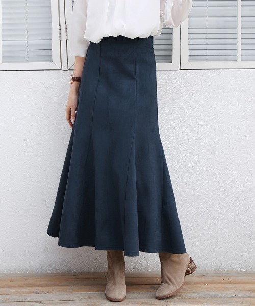 セール】マーメイドスカート 後ろファスナーチューリップスカート