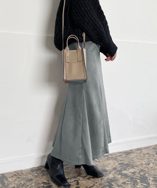 セール】マーメイドスカート 後ろファスナーチューリップスカート