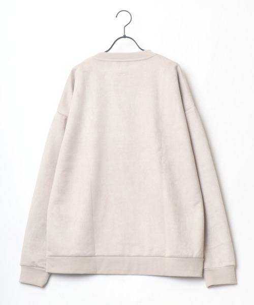 セール】フェイクスウェード Uncle Beard オーバーサイズ ワンポイント