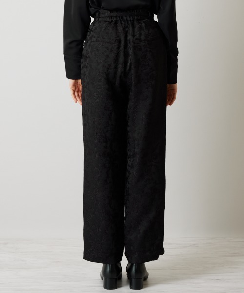 A de a.v.v（アードアー・ヴェ・ヴェ）の「［SET UP対応］ジャガード柄パンツ（その他パンツ・レディース・ブラック/アイボリー・SMALL/MEDIUM）」の20枚目の写真