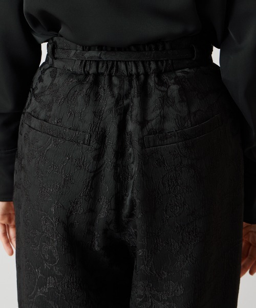 A de a.v.v（アードアー・ヴェ・ヴェ）の「［SET UP対応］ジャガード柄パンツ（その他パンツ・レディース・ブラック/アイボリー・SMALL/MEDIUM）」の21枚目の写真