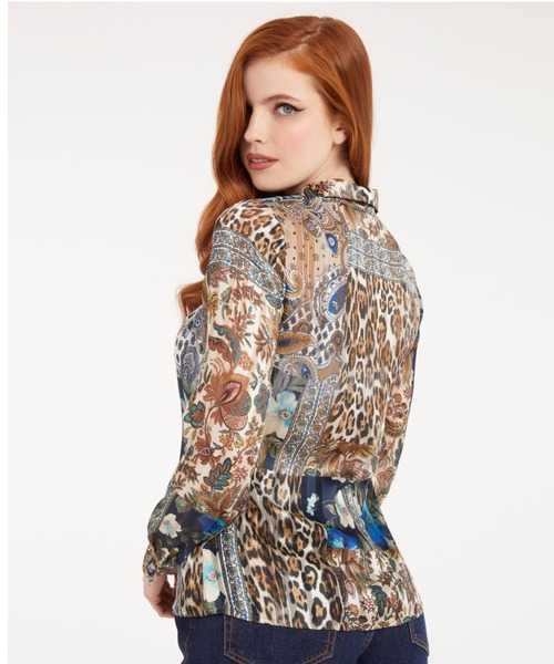 Guess（ゲス）の「Georgie Shirt（シャツ/ブラウス・レディース・その他・MEDIUM/SMALL/X-SMALL）」の2枚目の写真