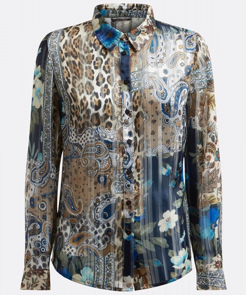 Guess（ゲス）の「Georgie Shirt（シャツ/ブラウス・レディース・その他・MEDIUM/SMALL/X-SMALL）」の3枚目の写真