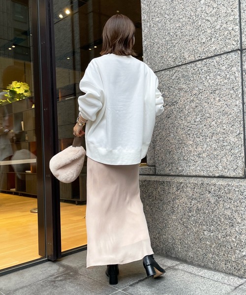 DouDou（ドゥドゥ）の「【新色追加】キュプラスカート（スカート・レディース・ブラック/ベージュ/ブルー/グレー/ピンク/スカイブルー・FREE）」の16枚目の写真