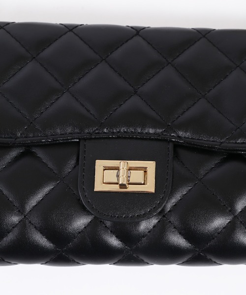 PHILLY(フィリー)の「キルティングチェーンショルダーバッグ(ショルダーバッグ・レディース・ホワイト/ブラック・FREE)」の20枚目の写真