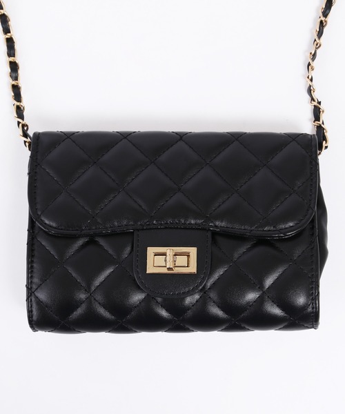 PHILLY(フィリー)の「キルティングチェーンショルダーバッグ(ショルダーバッグ・レディース・ホワイト/ブラック・FREE)」の17枚目の写真