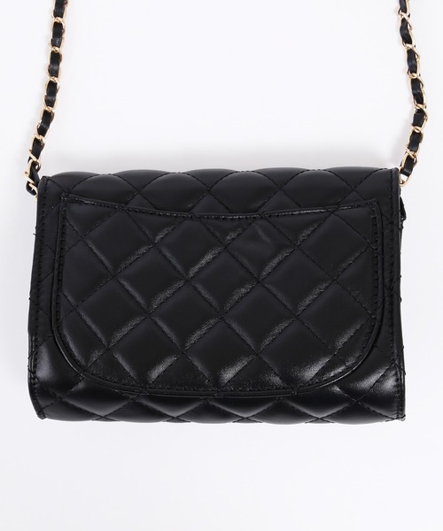 PHILLY(フィリー)の「キルティングチェーンショルダーバッグ(ショルダーバッグ・レディース・ホワイト/ブラック・FREE)」の11枚目の写真