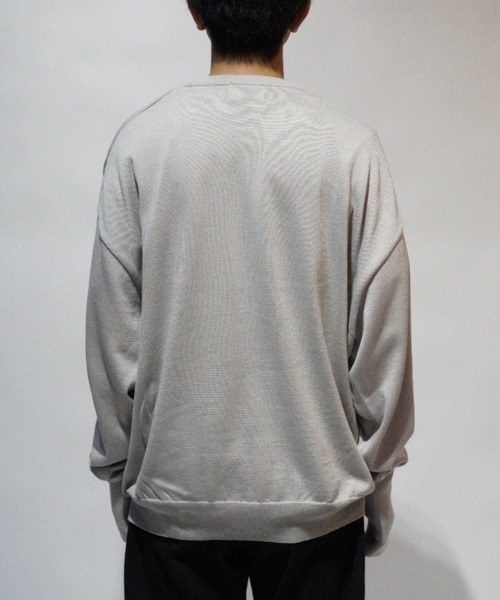 superNova.(スーパーノヴァ)の「Knit cardigan(カーディガン/ボレロ・メンズ・ブラック/レッド系その他/グレー系その他・M/S)」の7枚目の写真