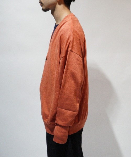 superNova.(スーパーノヴァ)の「Knit cardigan(カーディガン/ボレロ・メンズ・ブラック/レッド系その他/グレー系その他・M/S)」の10枚目の写真
