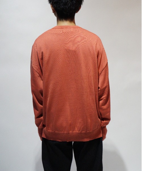 superNova.(スーパーノヴァ)の「Knit cardigan(カーディガン/ボレロ・メンズ・ブラック/レッド系その他/グレー系その他・M/S)」の11枚目の写真