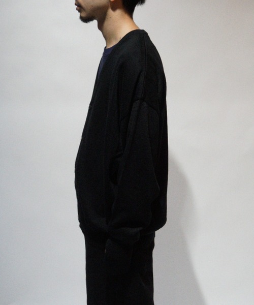 superNova.(スーパーノヴァ)の「Knit cardigan(カーディガン/ボレロ・メンズ・ブラック/レッド系その他/グレー系その他・M/S)」の15枚目の写真