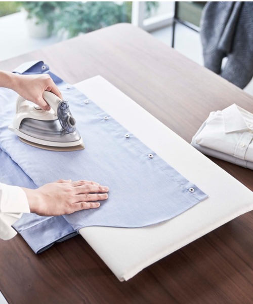 TIMELESS COMFORT（タイムレスコンフォート）の「tower（タワー）卓上脚付き 平型アイロン台（ランドリーグッズ・レディース・ブラック/ホワイト・ONE SIZE）」の20枚目の写真