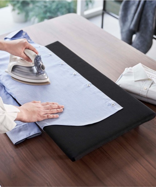 TIMELESS COMFORT（タイムレスコンフォート）の「tower（タワー）卓上脚付き 平型アイロン台（ランドリーグッズ・レディース・ブラック/ホワイト・ONE SIZE）」の9枚目の写真