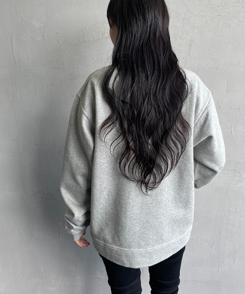 CHUMS（チャムス）の「[CHUMS/チャムス] ロゴプリント クルーネックスウェット（スウェット・レディース・ネイビー/ナチュラル/グレー・XL/L/M）」の18枚目の写真