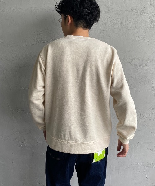 CHUMS（チャムス）の「[CHUMS/チャムス] ロゴプリント クルーネックスウェット（スウェット・レディース・ネイビー/ナチュラル/グレー・XL/L/M）」の11枚目の写真