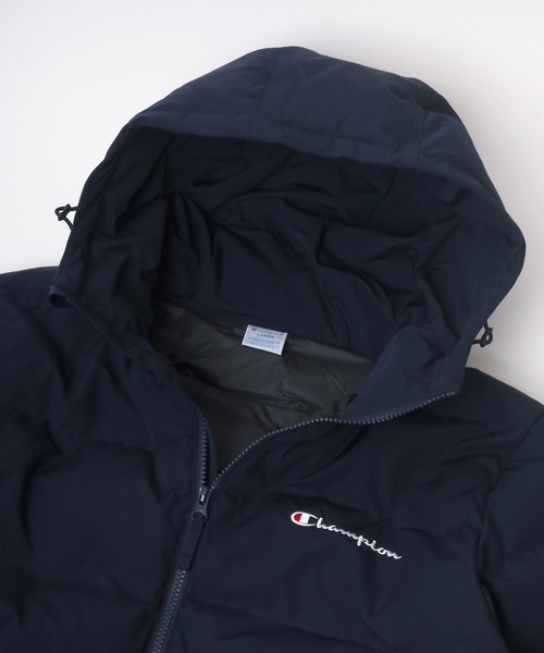 Champion(チャンピオン)の「Champion/チャンピオン ZIP HOODED JACKET/中綿ダウンジャケットパーカー(ダウンジャケット/コート・メンズ・ダークグリーン/ブラック/ネイビー・M/L/XL)」の11枚目の写真