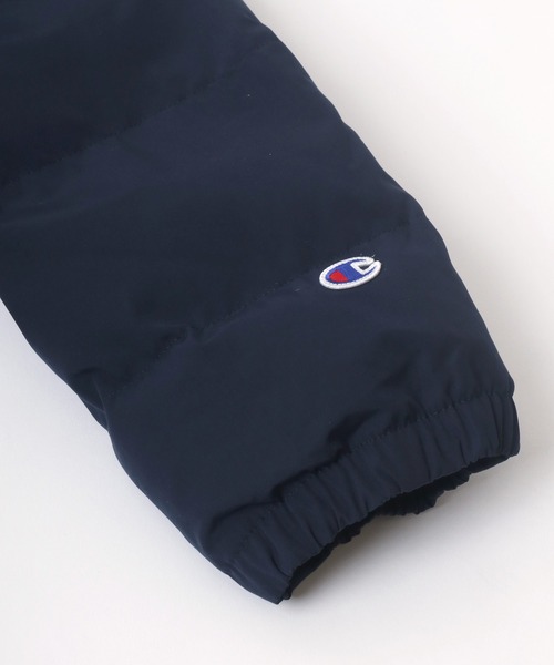 Champion(チャンピオン)の「Champion/チャンピオン ZIP HOODED JACKET/中綿ダウンジャケットパーカー(ダウンジャケット/コート・メンズ・ダークグリーン/ブラック/ネイビー・M/L/XL)」の15枚目の写真