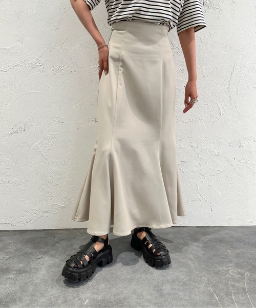 セール】スリット入りマーメイドスカート【ZOZOTOWN限定アイテム