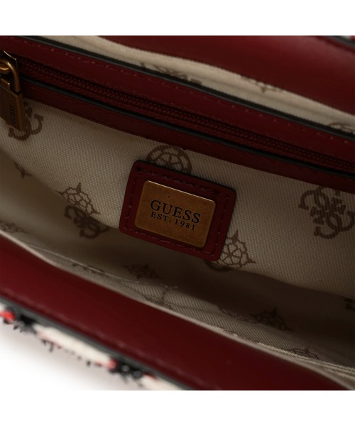 Guess(ゲス)の「CESSILY Convertible Xbdy Flap(ショルダーバッグ・レディース・レッド・ONE SIZE)」の2枚目の写真