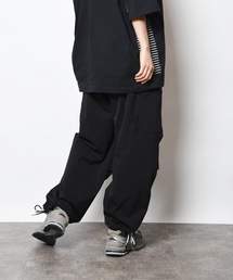 無地 ワイド カーゴパンツ（ユニセックス）CARGO PANTS