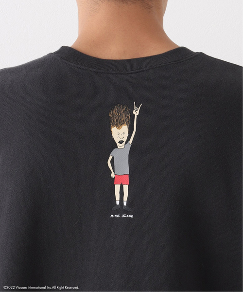 JOURNAL STANDARD(ジャーナルスタンダード)の「【BEAVIS AND BUTT-HEAD × JS】ビーバス・アンド・バットヘッド スウェット(スウェット・メンズ・ブラックミックス/ホワイト/ブラック系その他/アイボリー・LARGE/MEDIUM)」の18枚目の写真