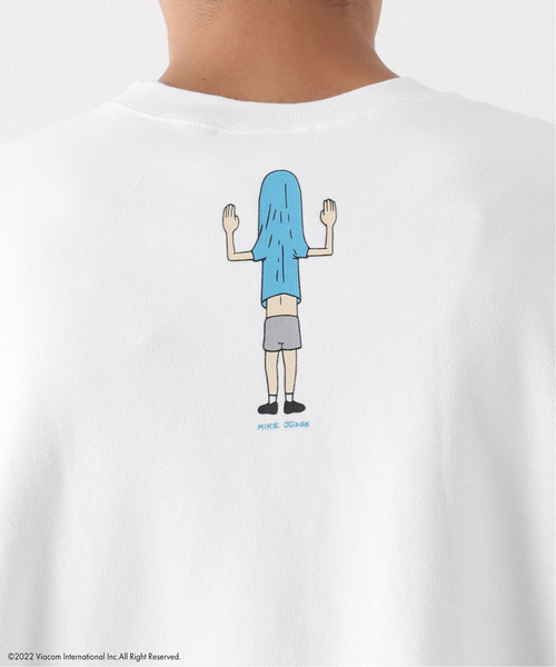 JOURNAL STANDARD(ジャーナルスタンダード)の「【BEAVIS AND BUTT-HEAD × JS】ビーバス・アンド・バットヘッド スウェット(スウェット・メンズ・ブラックミックス/ホワイト/ブラック系その他/アイボリー・LARGE/MEDIUM)」の20枚目の写真