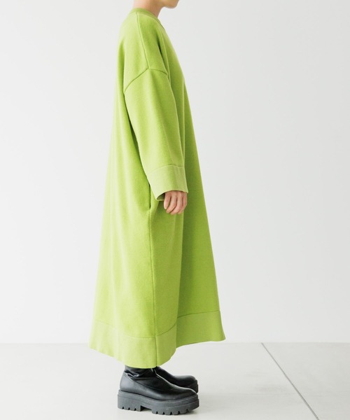 LOWRYS FARM（ローリーズファーム）の「ニットコクーンワンピース　166634（ワンピース・キッズ・ブラック/グリーン/オレンジ・150cm/160cm）」の8枚目の写真